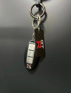 JDM Carbon Fiber Car Keychain