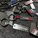 JDM Carbon Fiber Car Keychain