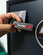 JDM Carbon Fiber Car Keychain