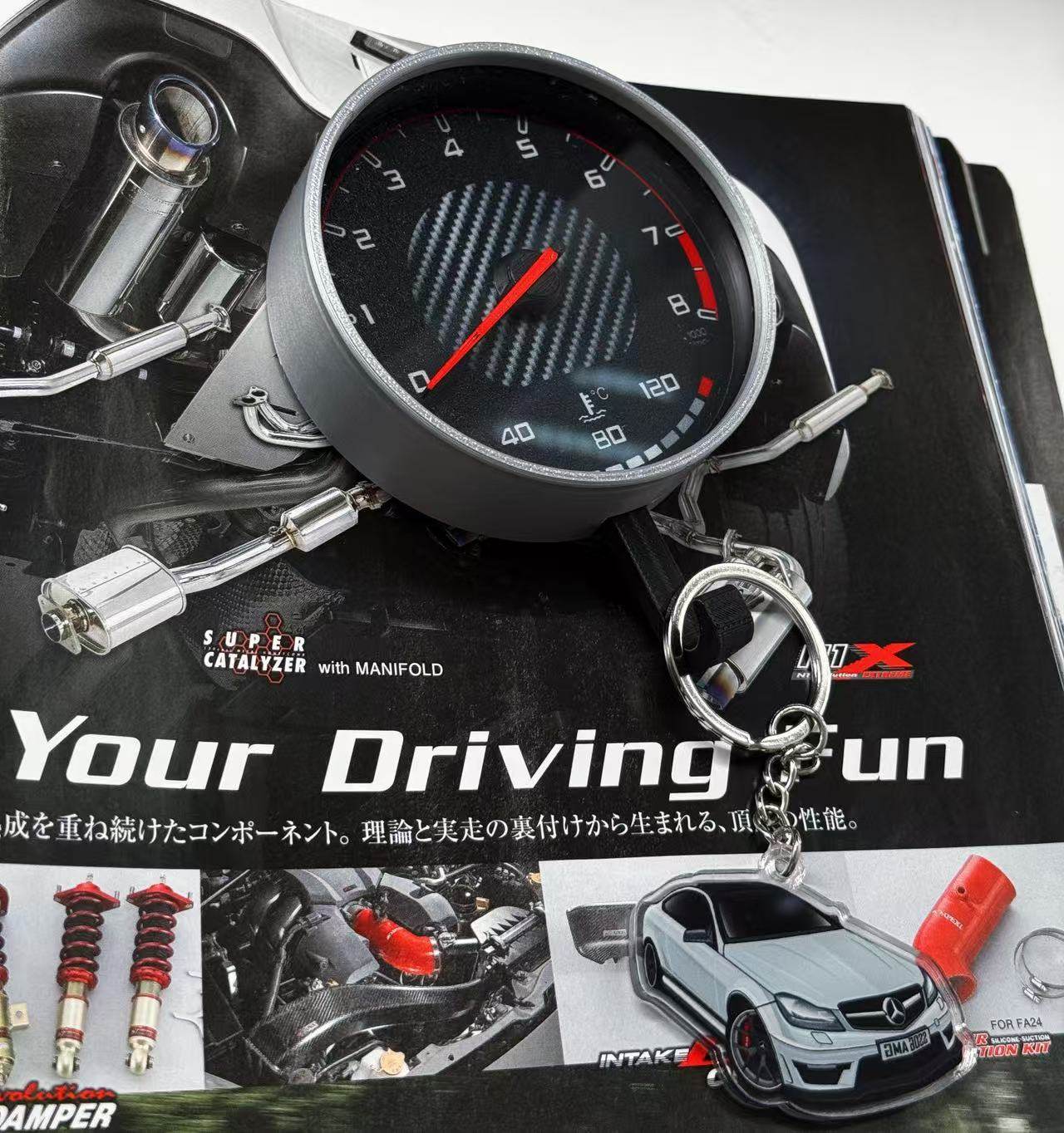 Tachometer Key Holder