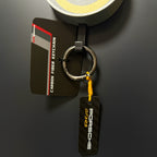 German Car Carbon Fiber Car Keychain